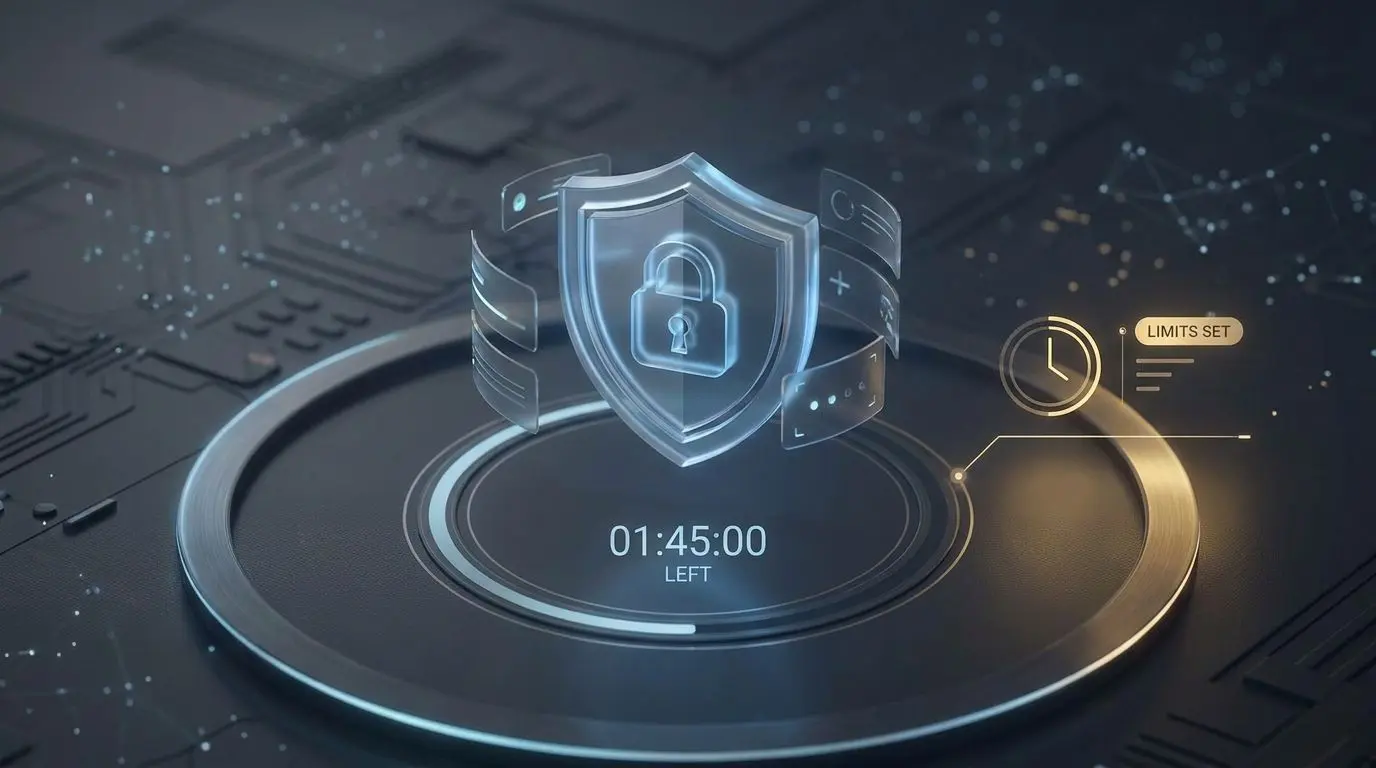 Illustrazione sulla sicurezza e sul gioco responsabile online