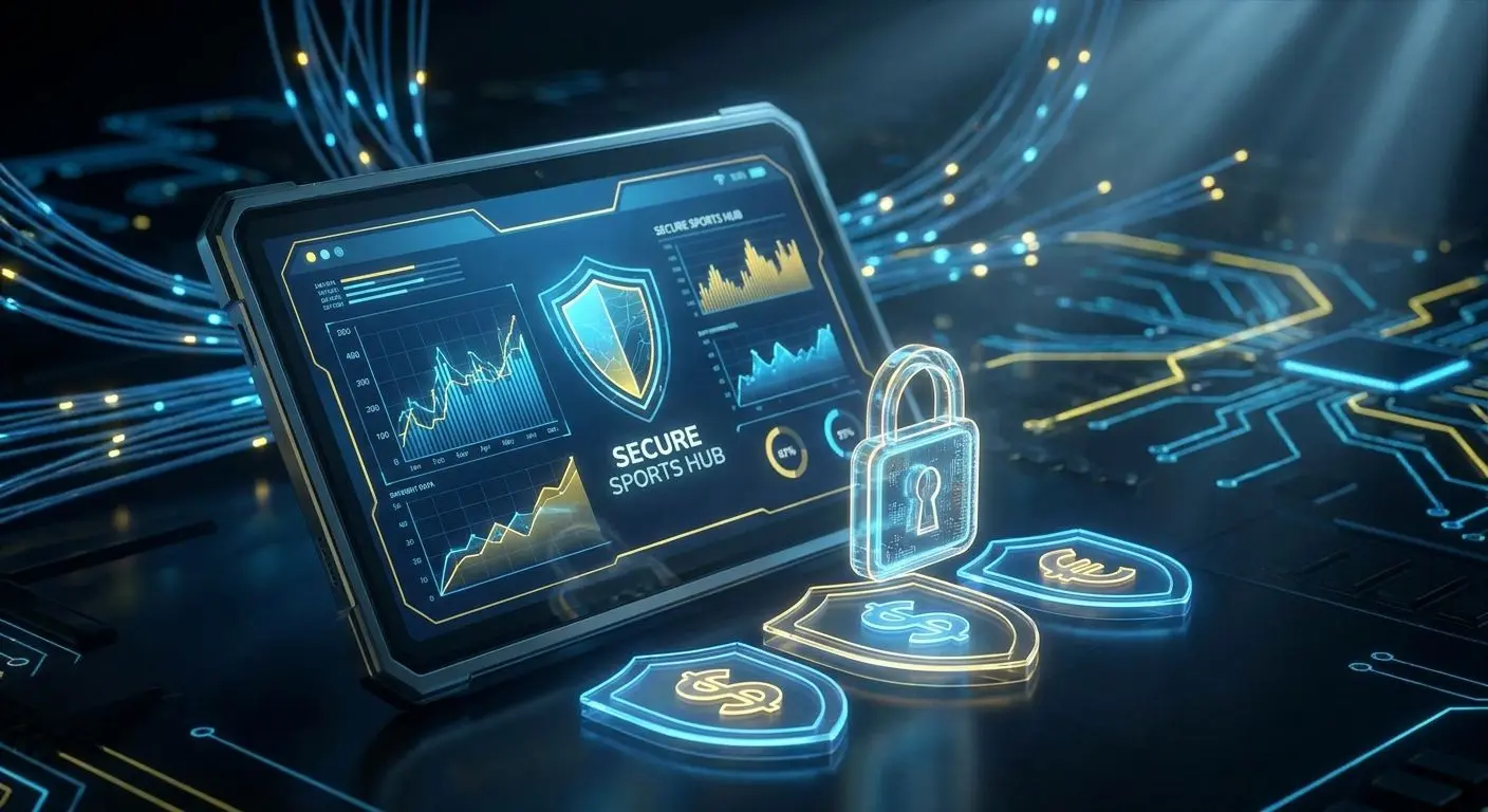 Sicurezza online e pagamenti protetti su piattaforma sportiva